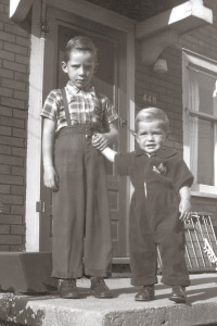 Johnny and Bobby  late summer 1953.